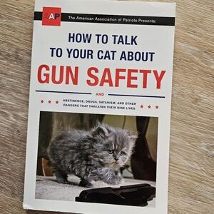 How to Talk to Your Cat About Gun Safety Zachary Auburn book